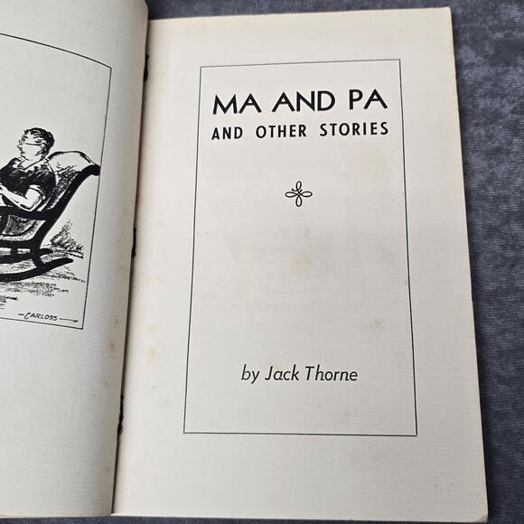 Vintage MA and PA and Other Stories by Jack Thorne Paperback Book 1939 - Picture 4 of 9